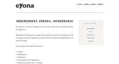 Desktop Screenshot of eyona.com